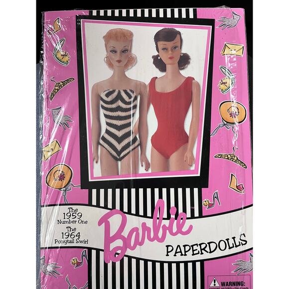 vintage Barbie paper dolls book - Picture 1 of 3